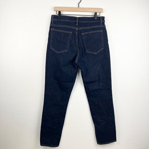 IMOGENE + WILLIE Josette Water Dip Cropped Jeans, High Rise, Dark Wash Denim - Picture 9 of 12
